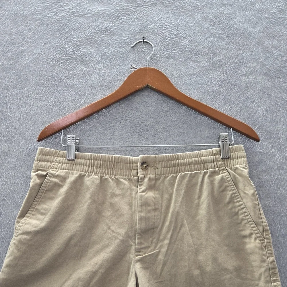 Polo Ralph Lauren Boy Shorts 20 Khaki Embroidered Chino Golf Performance 6